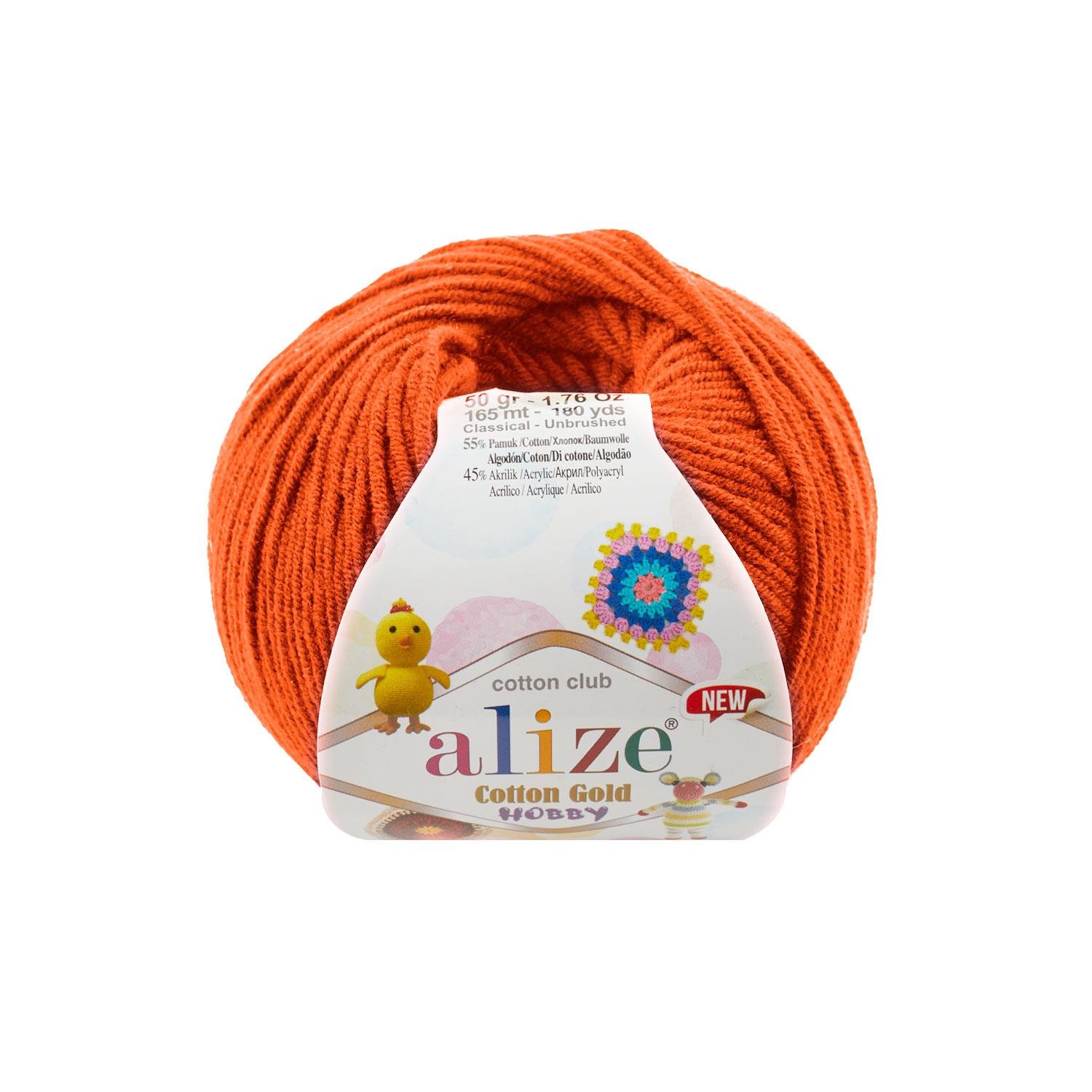 Alize Cotton Gold Hobby New Oranj - 37