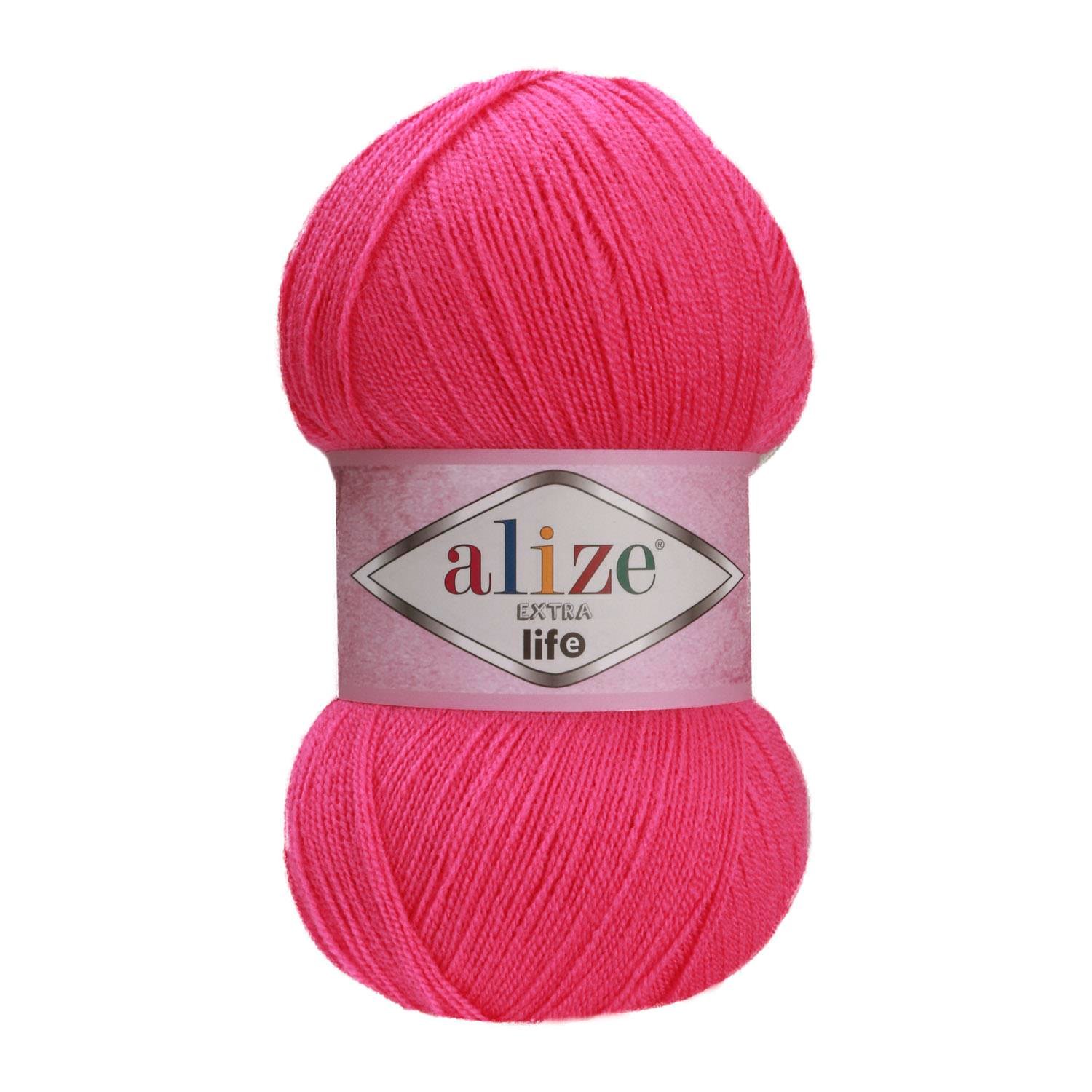 Alize Extra Life Fuşya 923