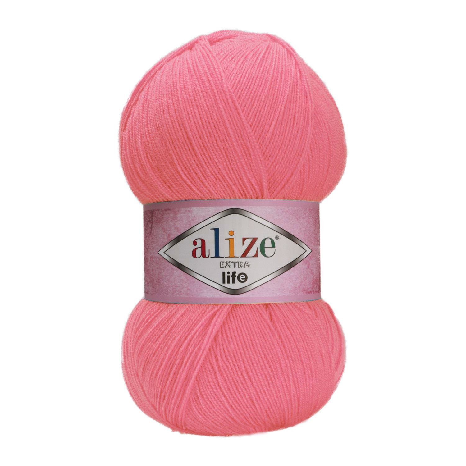 Alize Extra Life Mercan Pembe 930