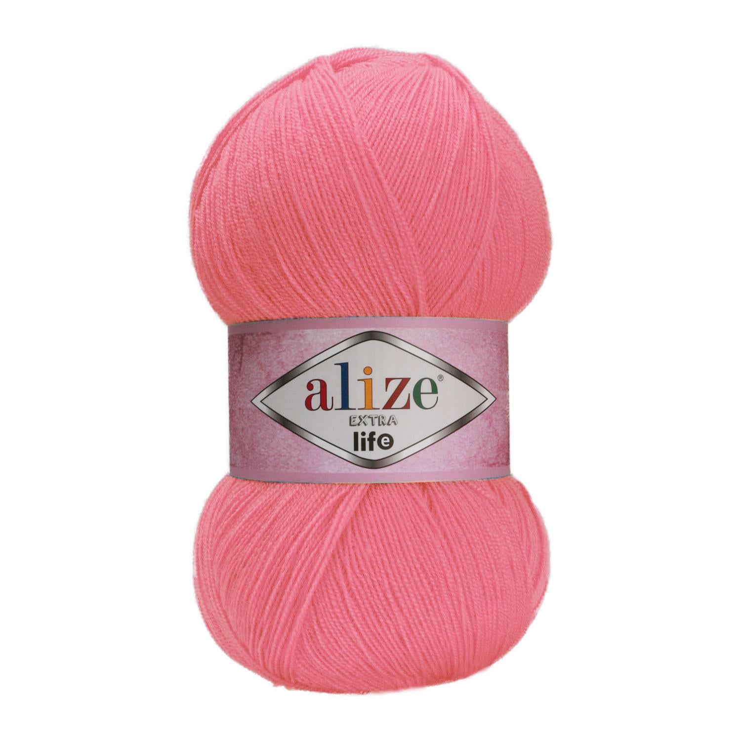 Alize Extra Life Mercan Pembe 930