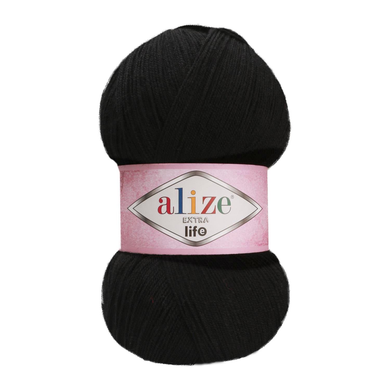 Alize Extra Life Siyah 927