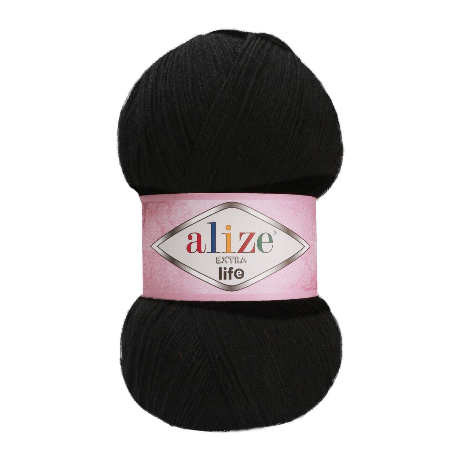 Alize Extra Life Siyah 927