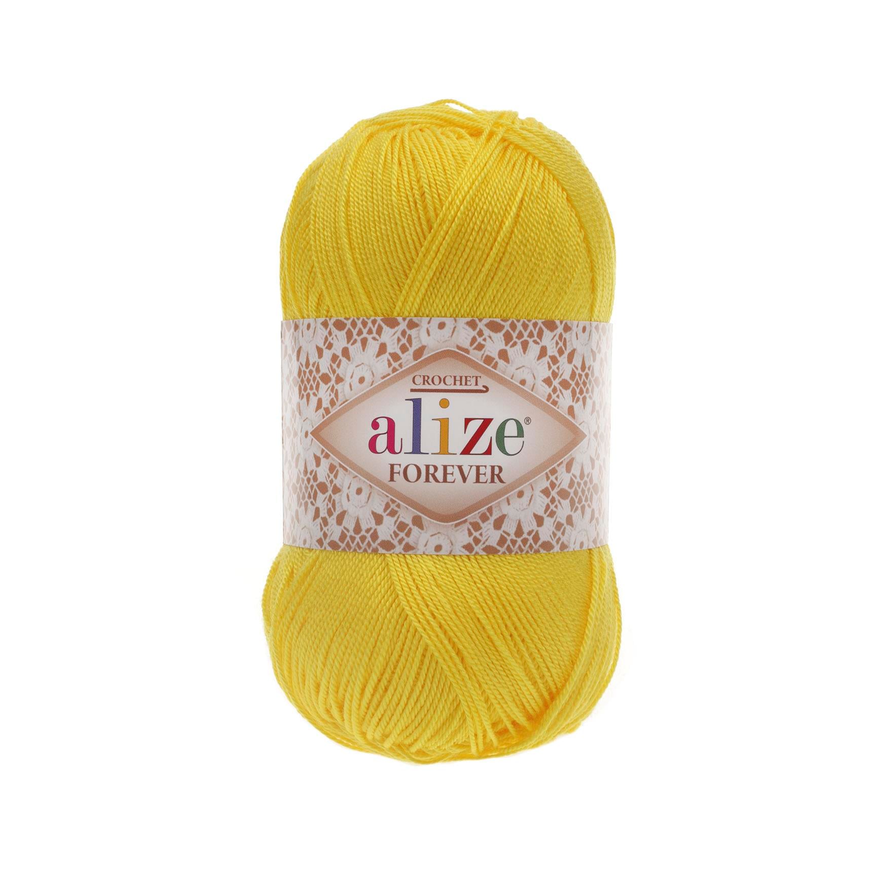 Alize Forever El Örgü İpi Sarı-110