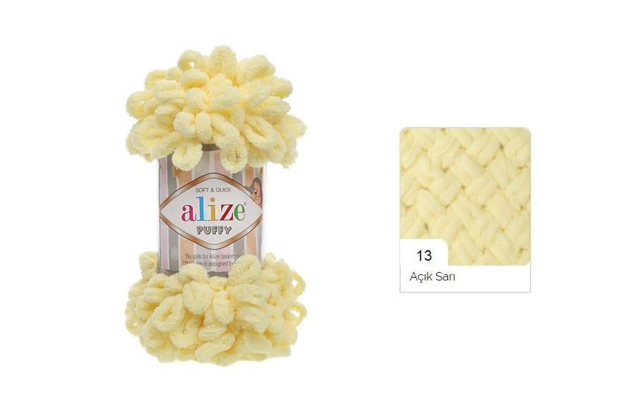 Alize Puffy Açık Sarı-13
