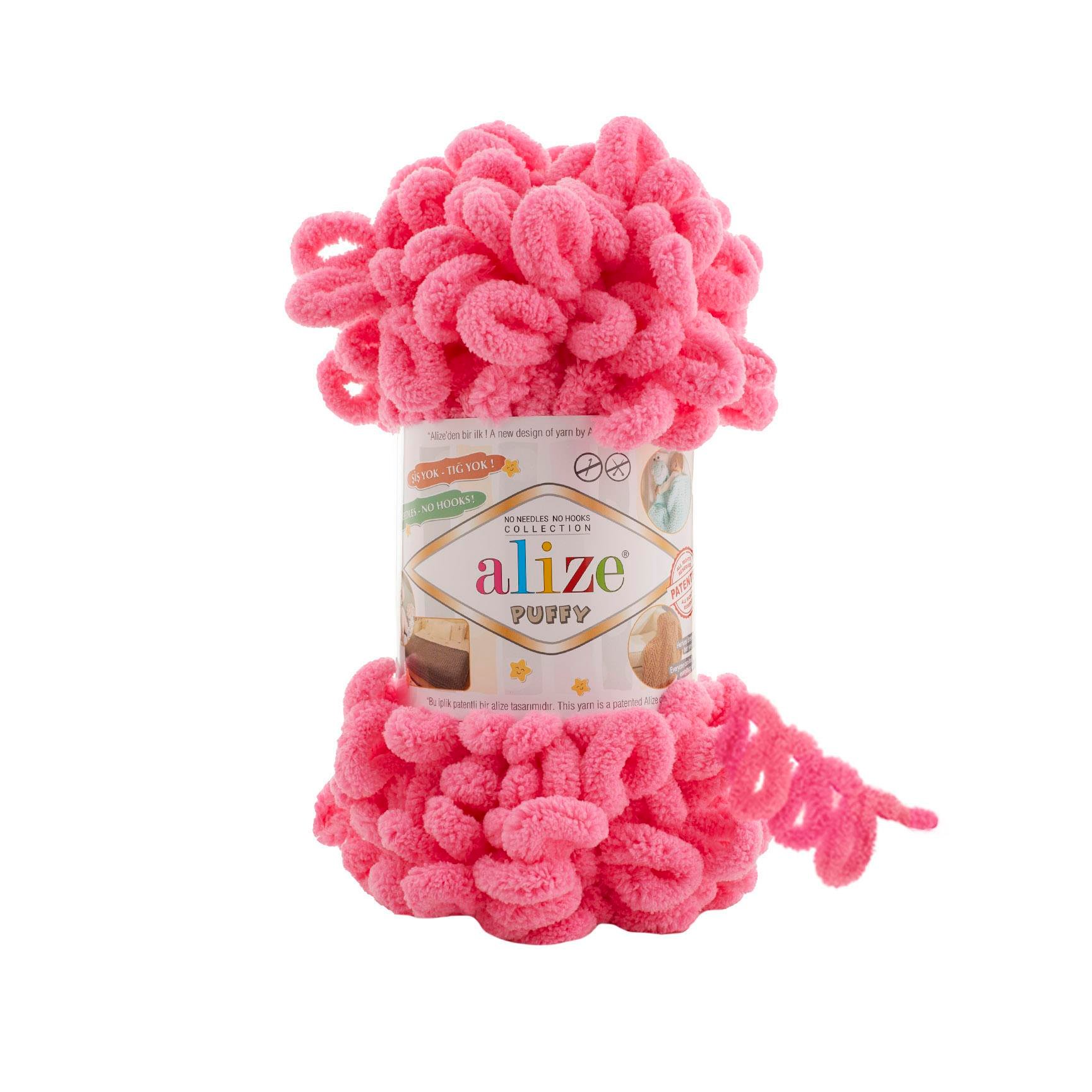 Alize Puffy Canlı Pembe-377