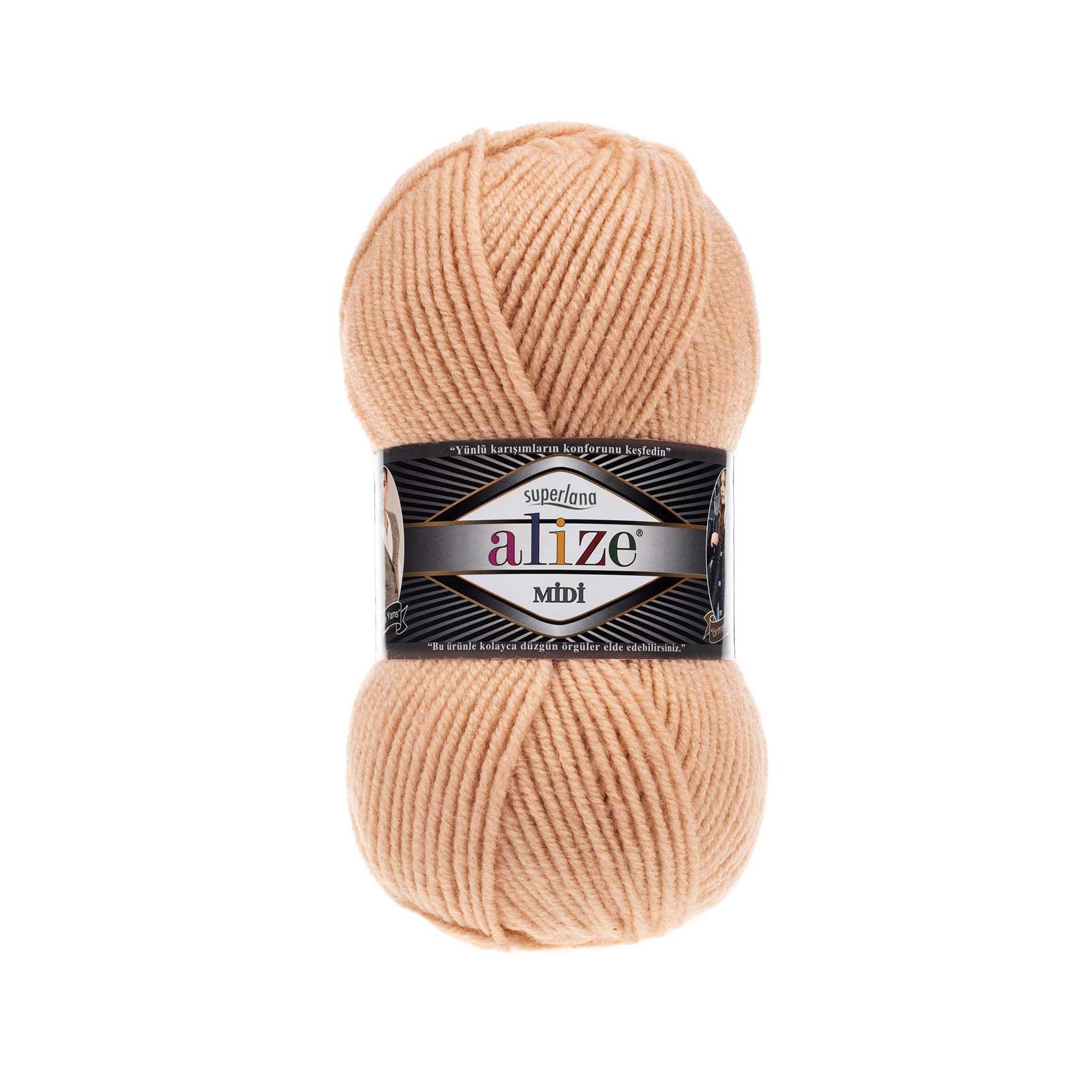 Alize Superlana Midi Krem Karamel-502