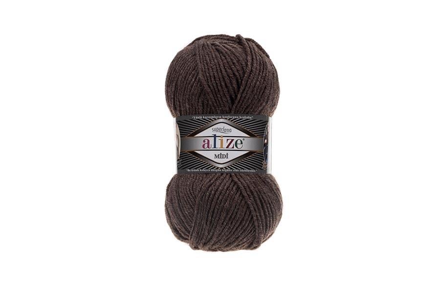Alize Superlana Midi Sütlü Kahve Melanj-240