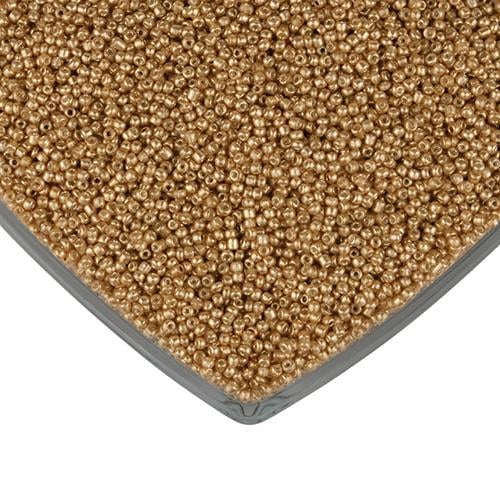 Altın Sarı Kum Boncuk 2 mm 50 gr