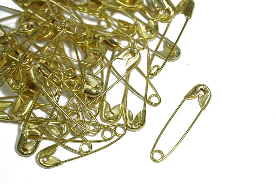 Altın Sarısı Kilitli İğne