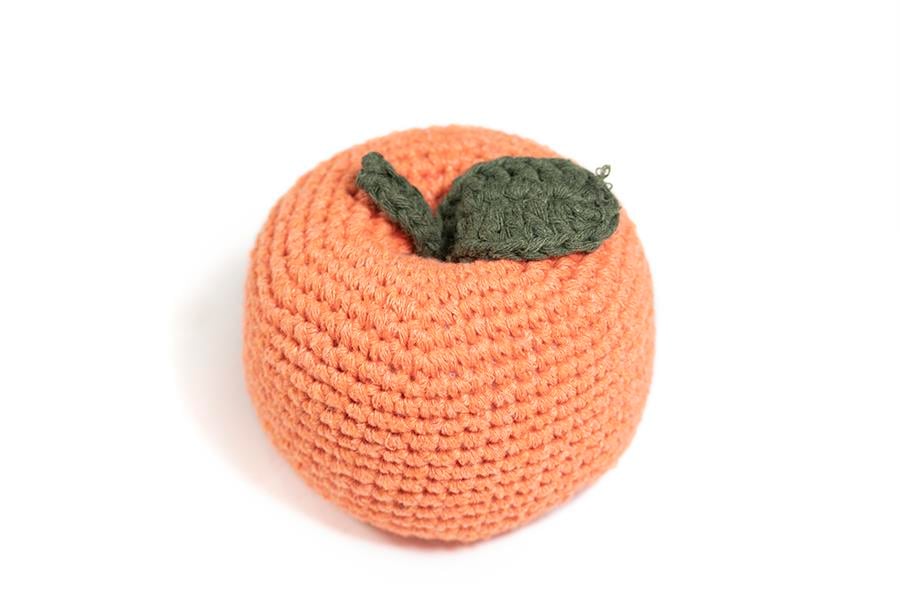 Amigurumi Dekoratif Örgü Mandalina