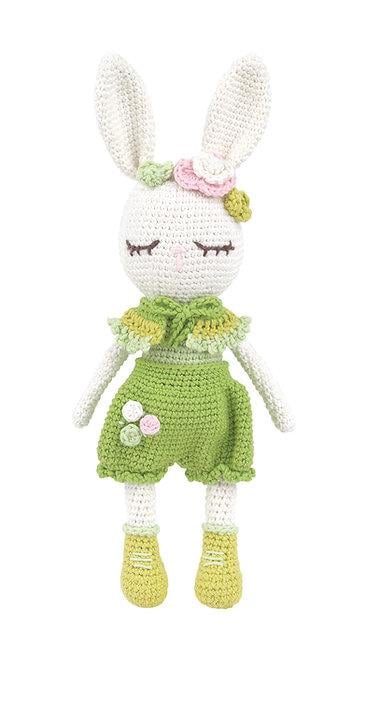 Amigurumi Kit Çiçekli Tavşan
