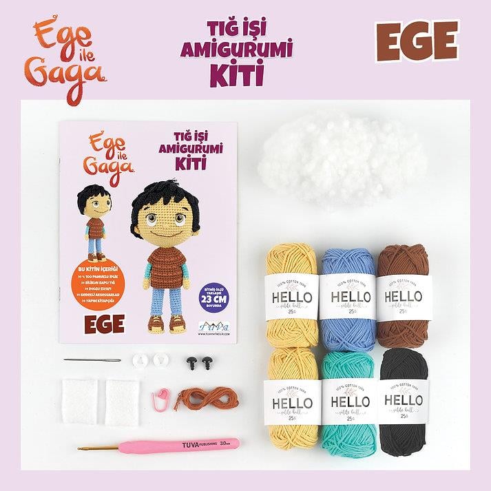 Amigurumi Kit Ege ile Gaga
