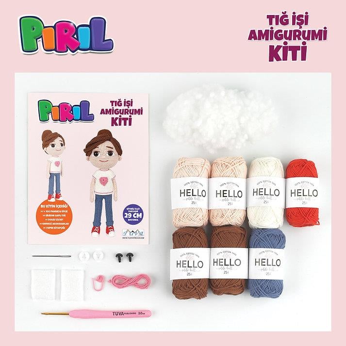 Amigurumi Kit Pırıl