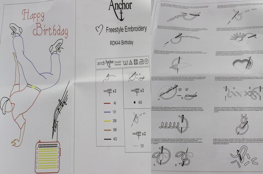 Anchor Hediye Kartı Etamin Seti -RDK44