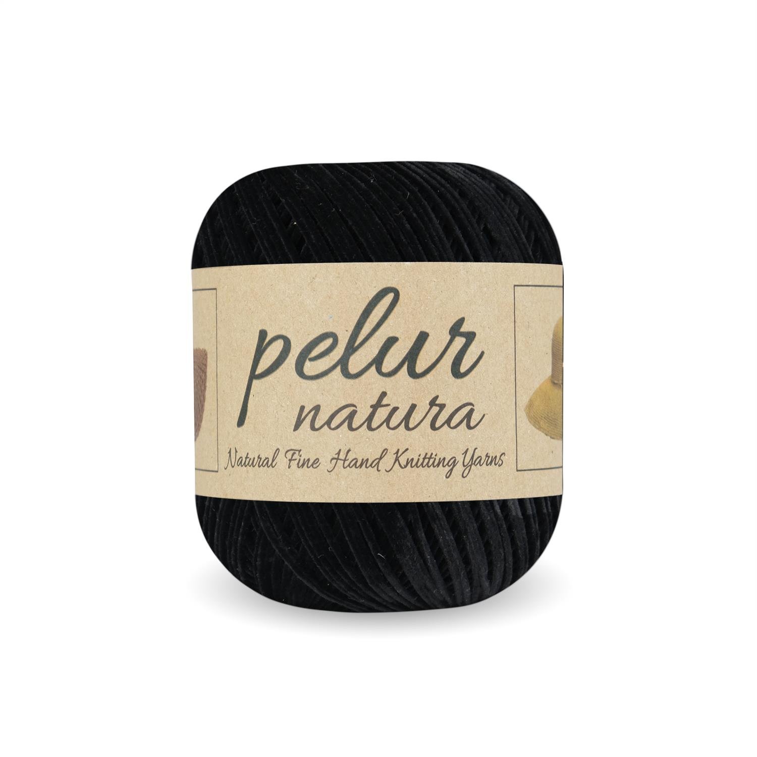 Aren Nubuk Süet Flo Siyah İplik 