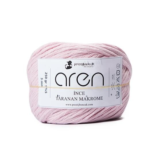Bebe Pembe Taranan Makrome İpi İnce