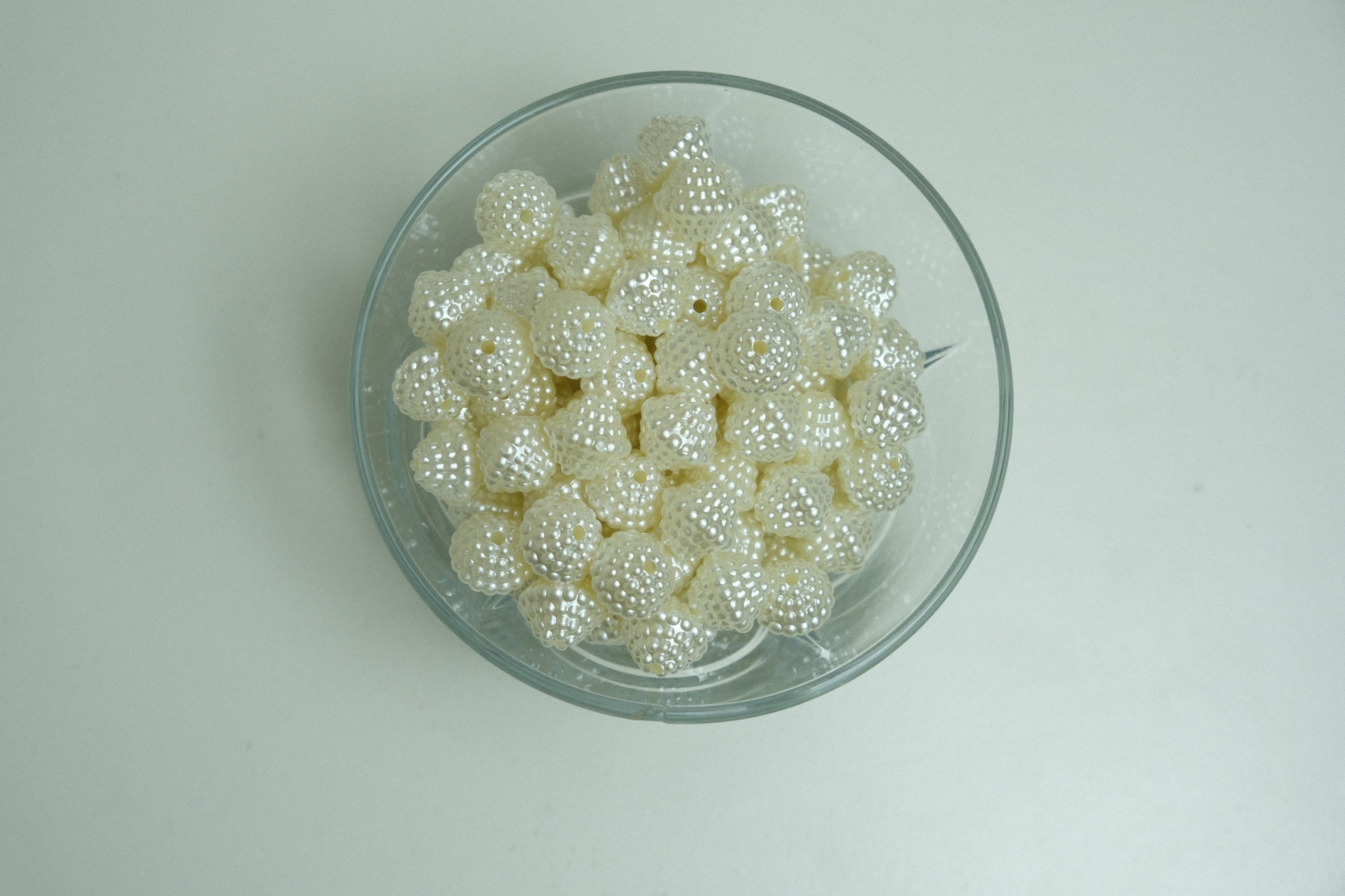Böğürtlen Piramit Krem İnci 14 mm 500 gr