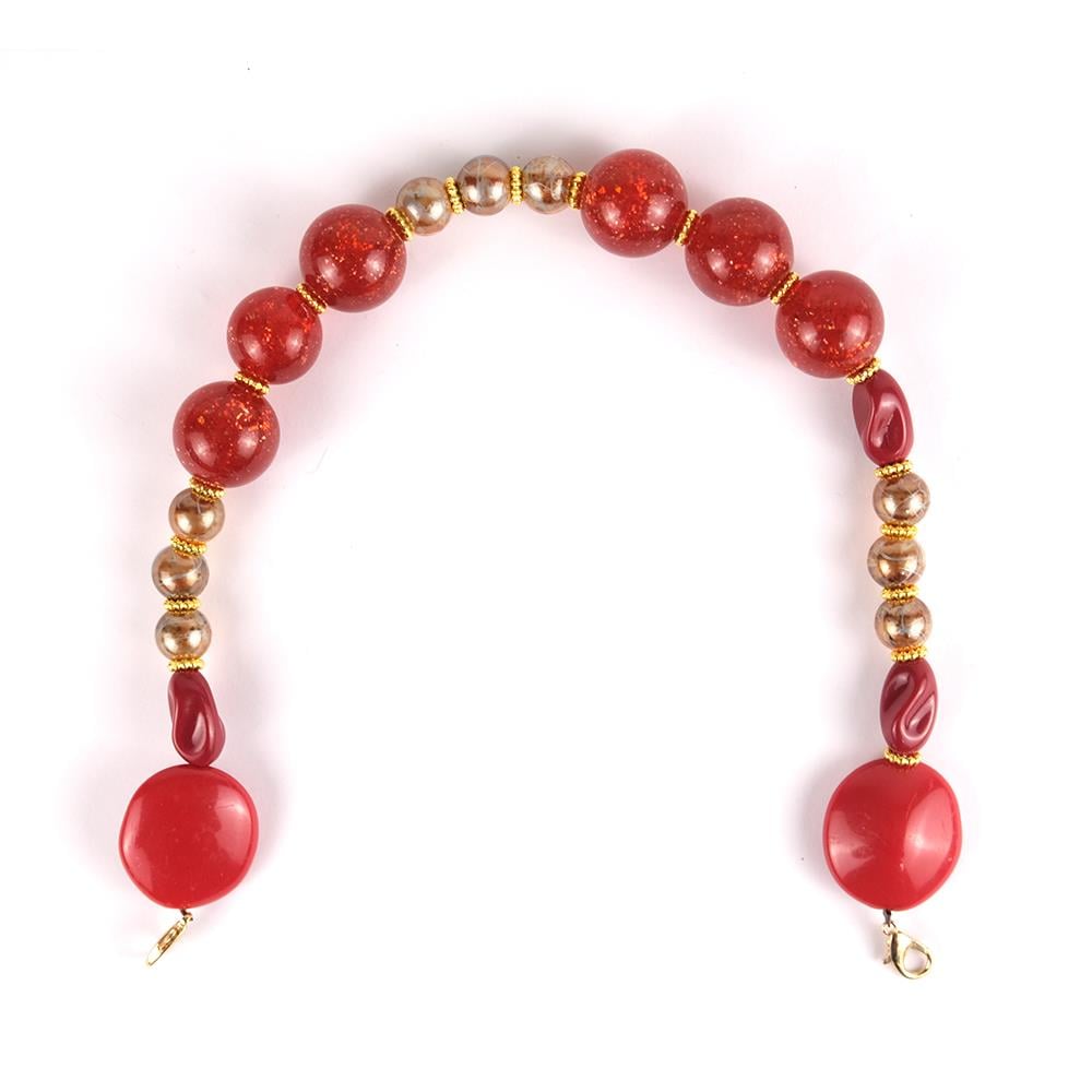 Boncuklu Çanta Sapı 41 cm Model-33