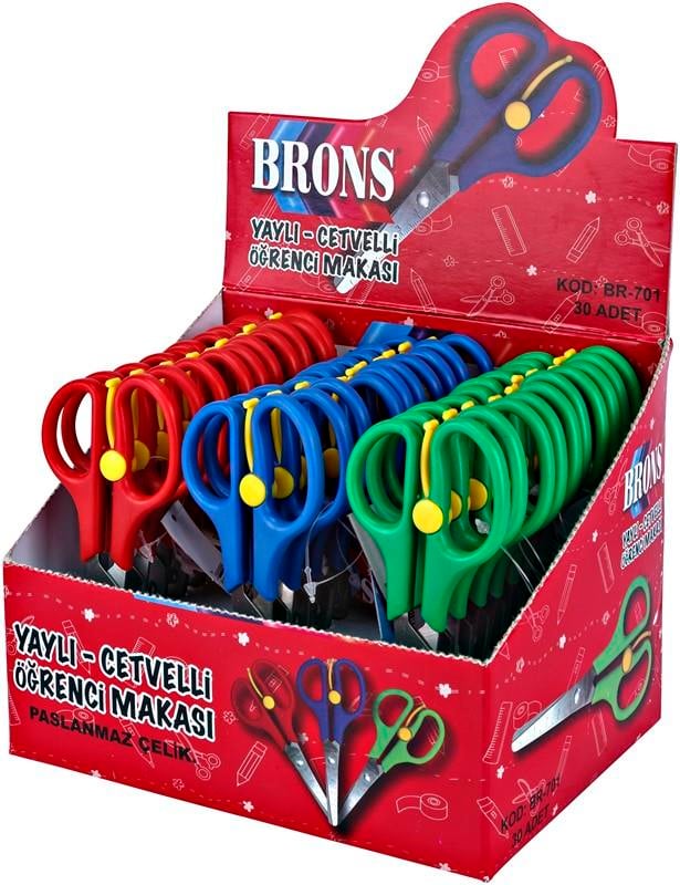 Brons Makas Yaylı-Cetvelli