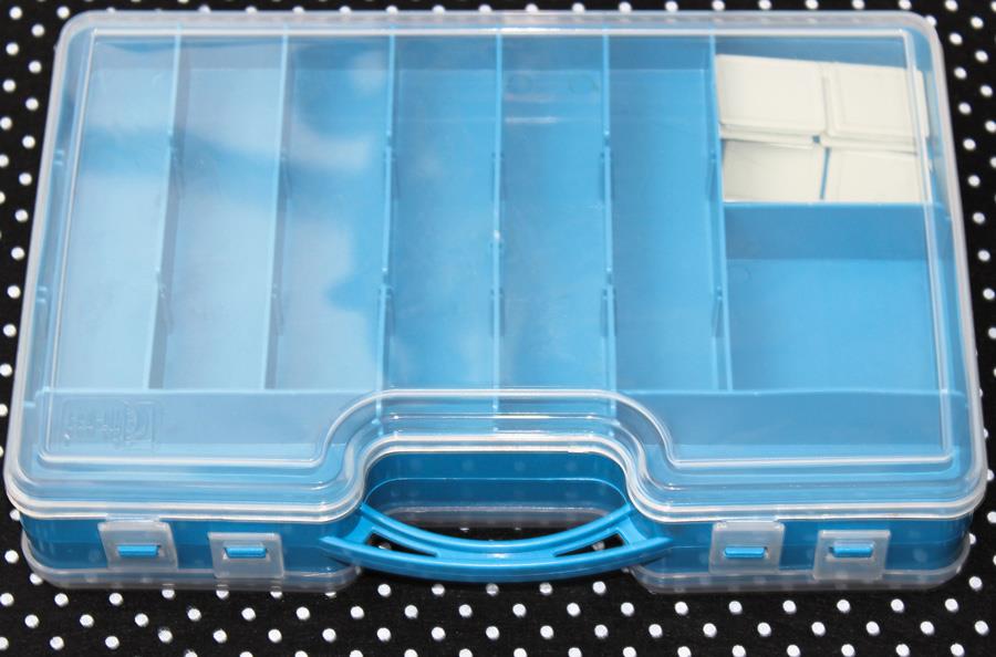 Çift Taraflı Plastik Boncuk ve Hobi Kutusu BHK 23-01