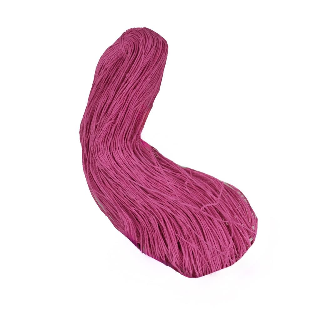 Çile Kağıt İp Çanta ve Hobi El Örgü İpi G75 Pembe