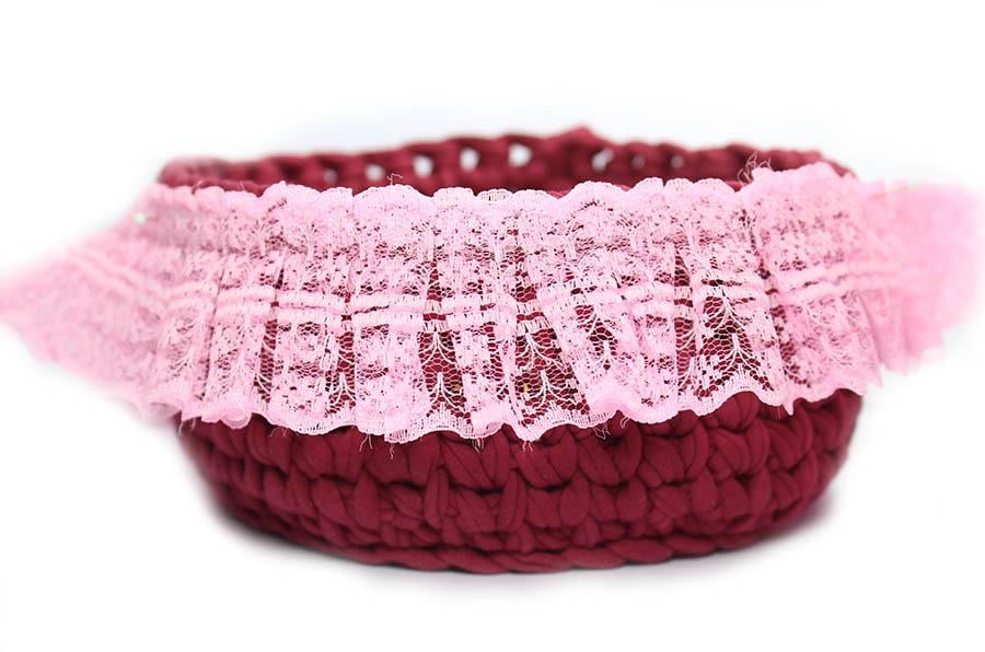 Dantel Plise Açık Pembe KP-45780