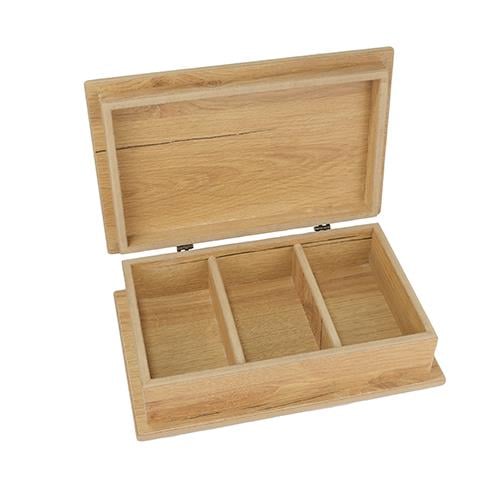 Dekoratif Hediyelik Klipsli Ahşap Kutu Model-01