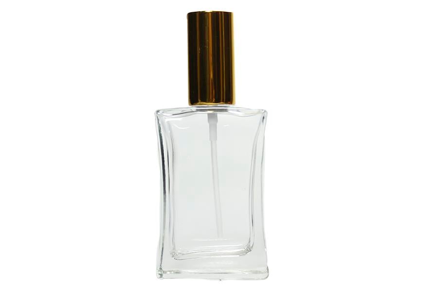 Dikdörtgen Parfüm Şişesi 50 cc