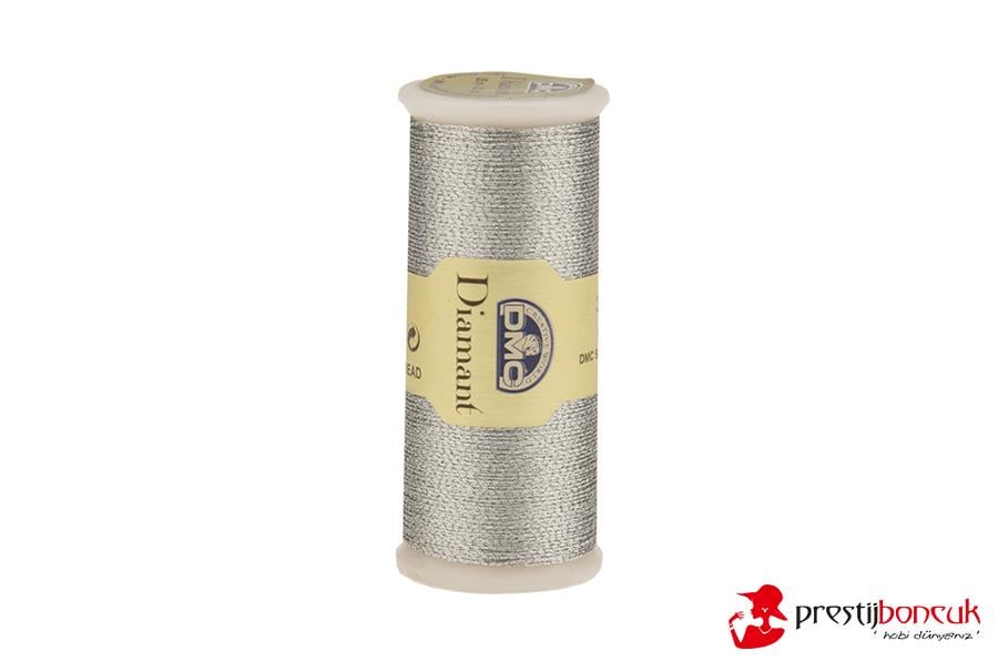 DMC Diamant El Nakış Simi - Koyu Gümüş - D415