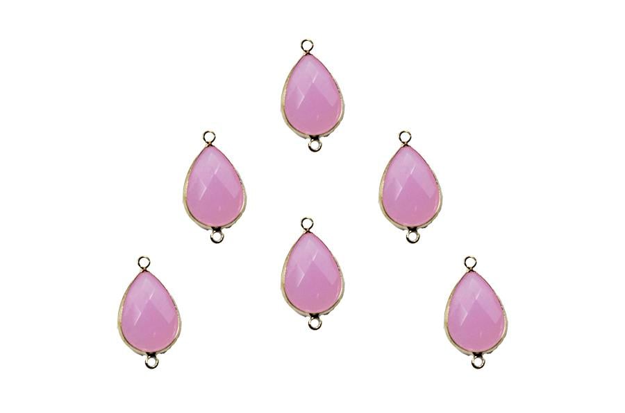 Doğal Pembe Kuvars Taşı Bileklik Aparatı