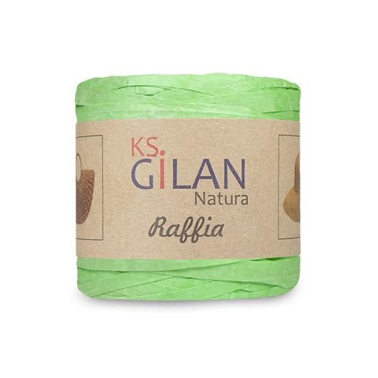 Doğal Rafya Fıstık Yeşili