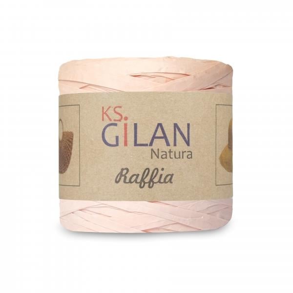 Doğal Rafya Uçuk Pembe