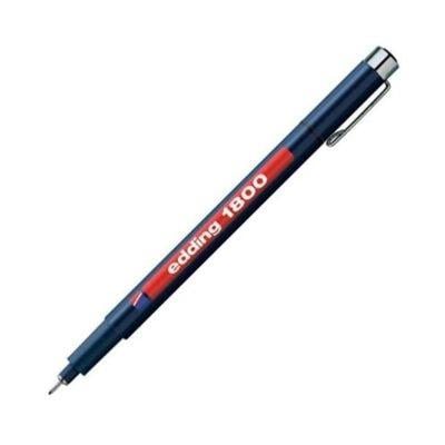Edding 1800 Teknik Çizim Kalemi 0.3 mm Siyah