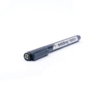 Edding 1880 Teknik Çizim Kalemi 0.2 mm Siyah