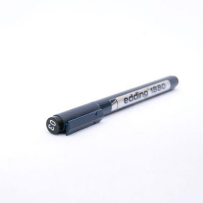 Edding 1880 Teknik Çizim Kalemi 0.3 mm Siyah