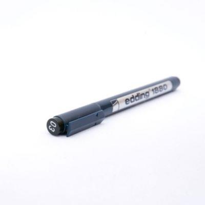 Edding 1880 Teknik Çizim Kalemi 0.3 mm Siyah