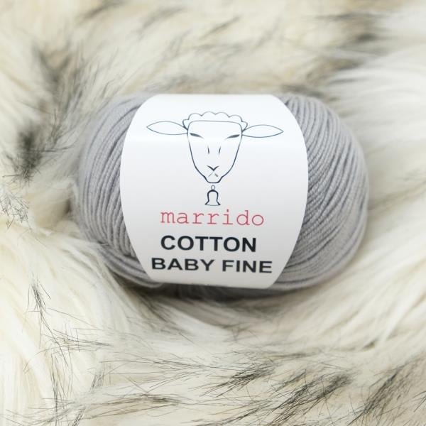 Ekonomik Cotton Amigurumi ve Punch İpi 50 Gram Açık Gri