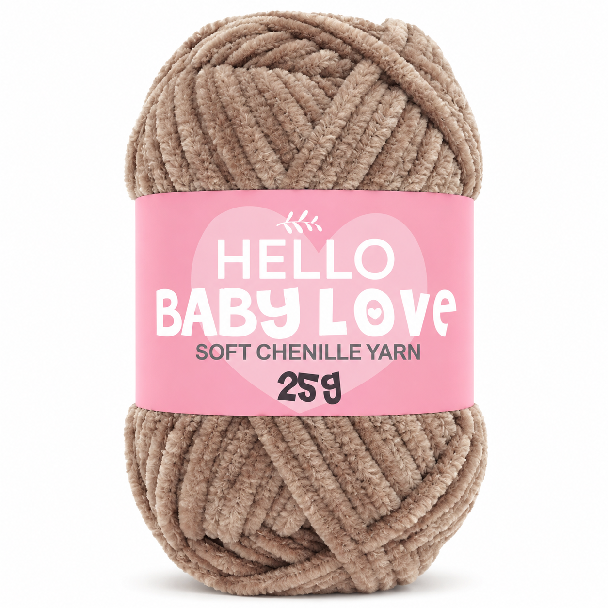 Hello Baby Love 25 Gr Şönil İplik 229 – Yumuşak Peluş Örgü Punch ve Amigurumi İpi