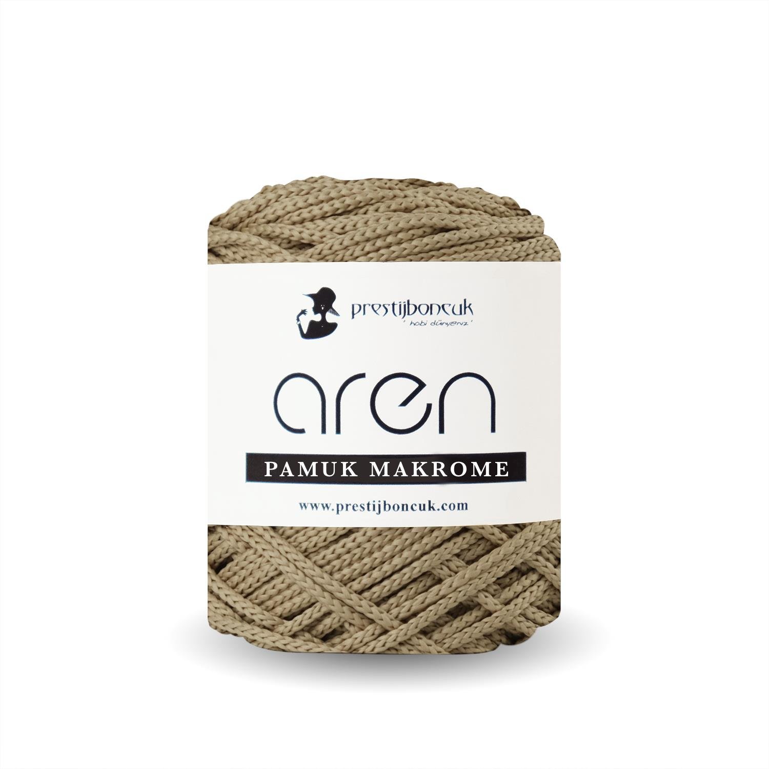 Kahverengi Polyester Makrome İpi 