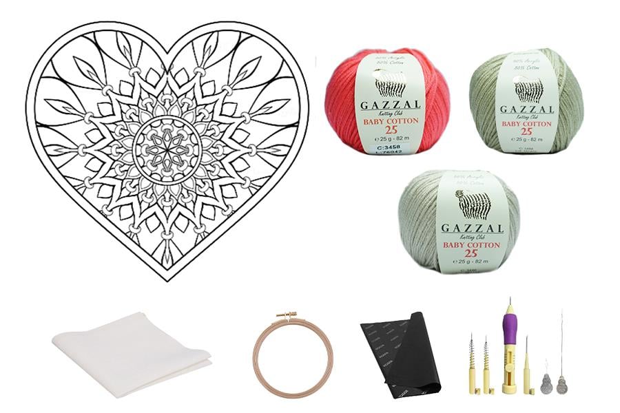 Kalp Mandala Punch Set