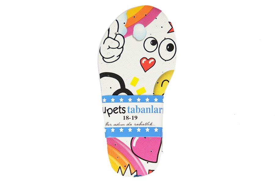 Karışık Desenli Çocuk & Bebek Taban 18-19