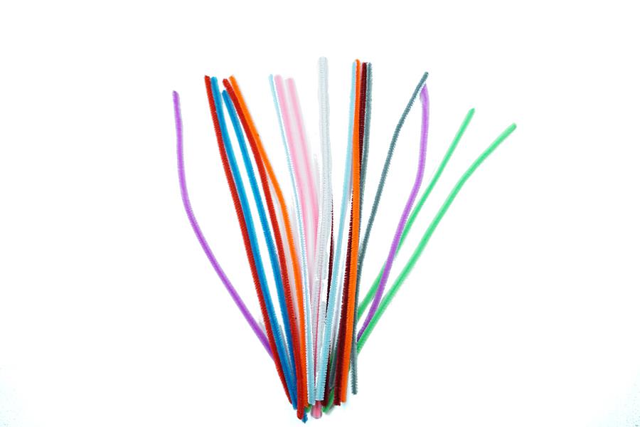Karışık Renkli Şönil 30 cm