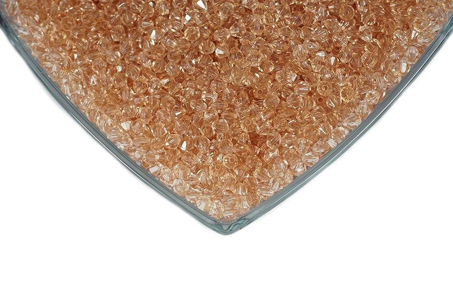 Kristalize Prizma Akrilik Boncuk Bal Rengi