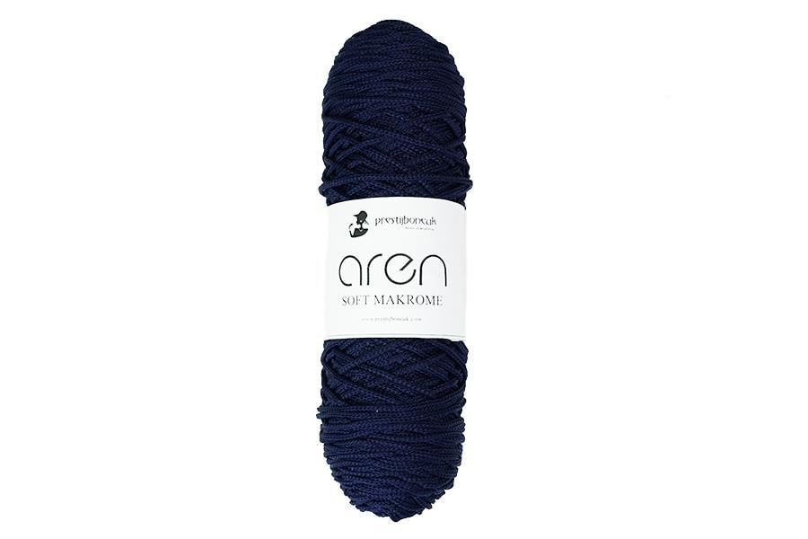 Lacivert Polyester Makrome İpi