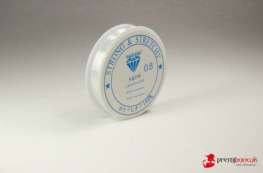 Lastikli Misina 0.8 mm