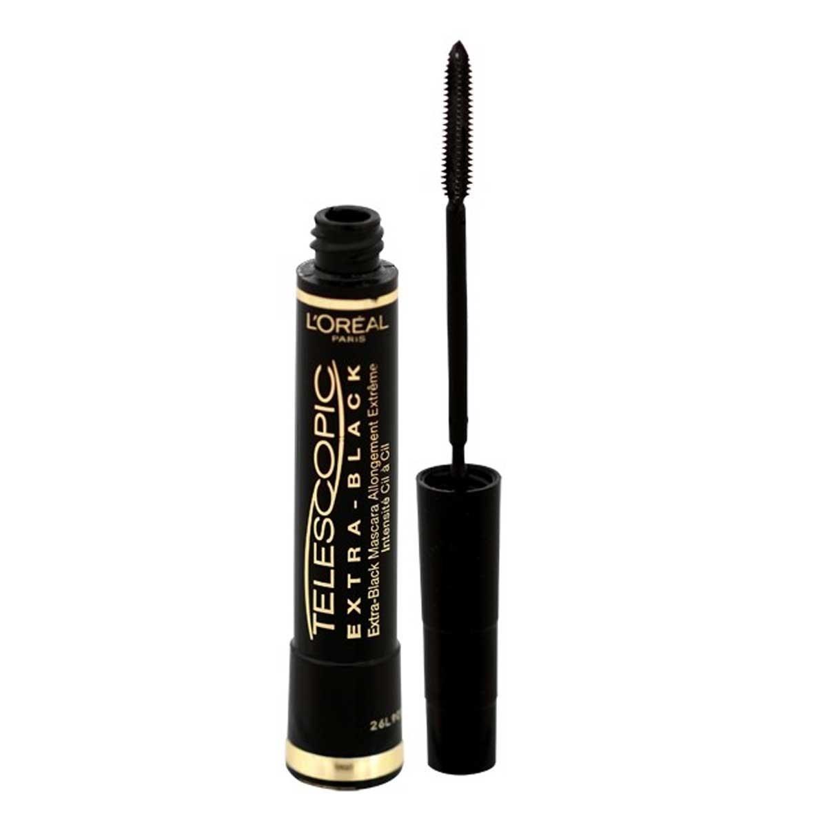 Loreal Paris Make up Maskara Telescopic Carbon Black