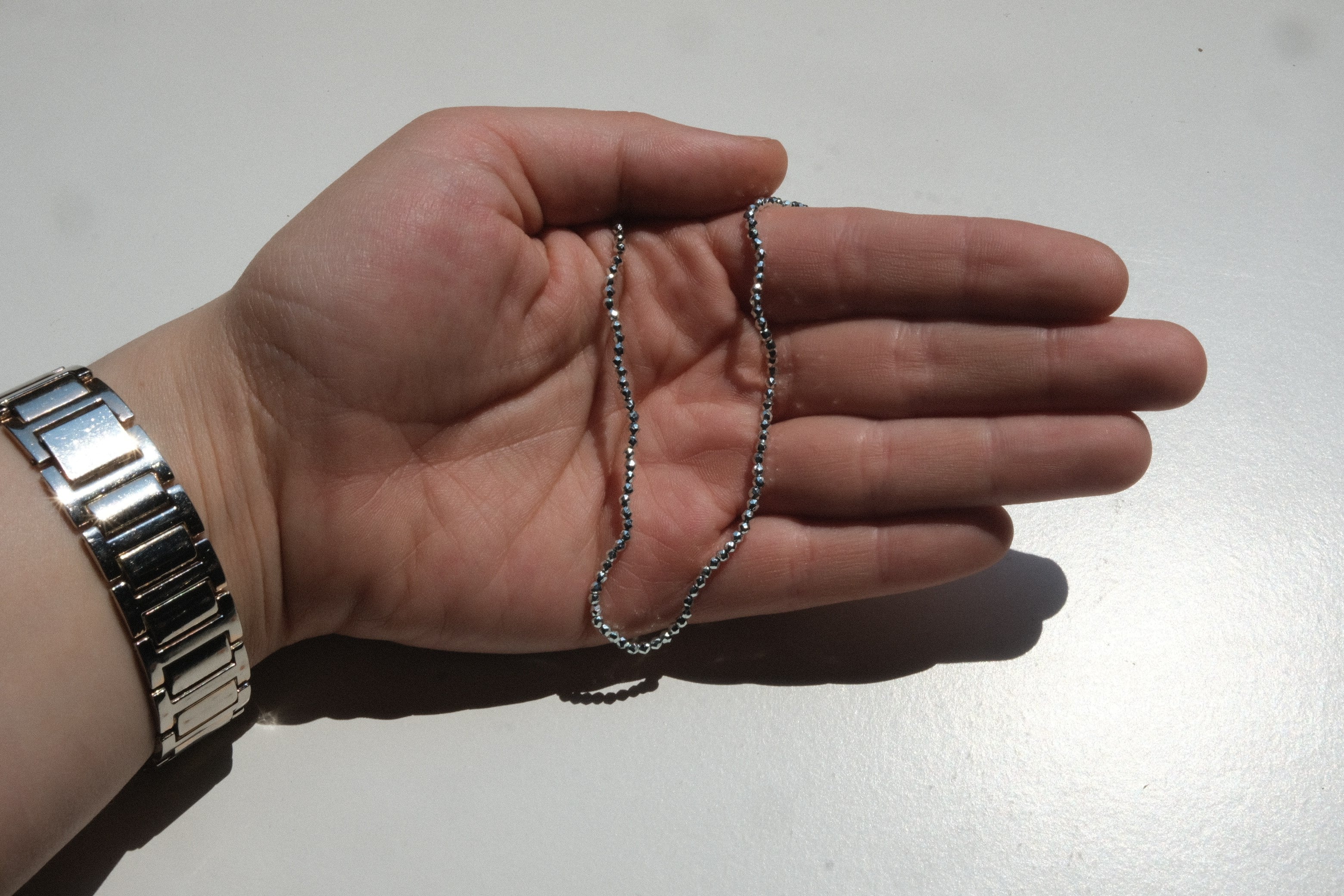 Mavi Renk 0.8 mm Kristal Boncuk Mikro Kesim Takı Yapım Malzemesi