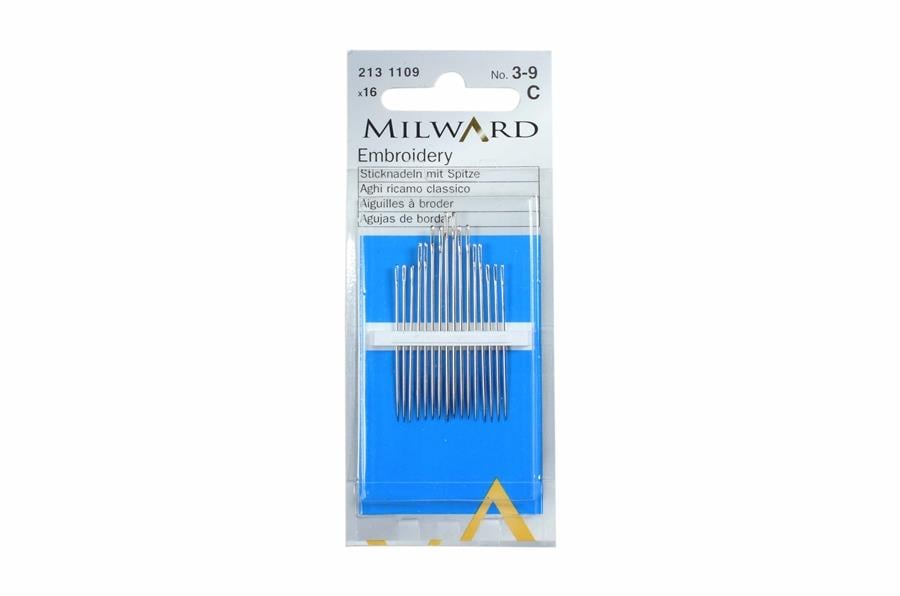 Milward Çelik Nakış İğnesi No:3-9