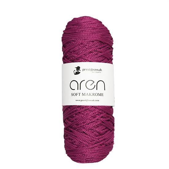 Mor Polyester Makrome İpi