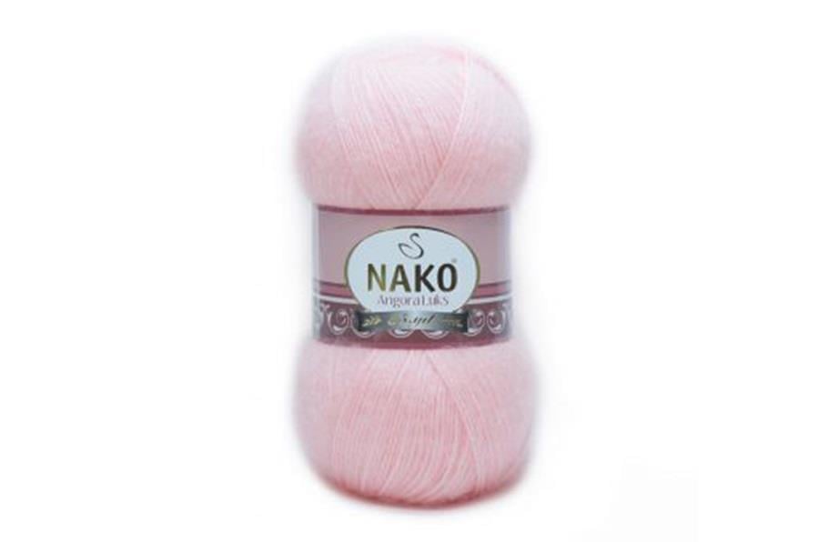 Nako Angora Luks Açık Pembe-11502
